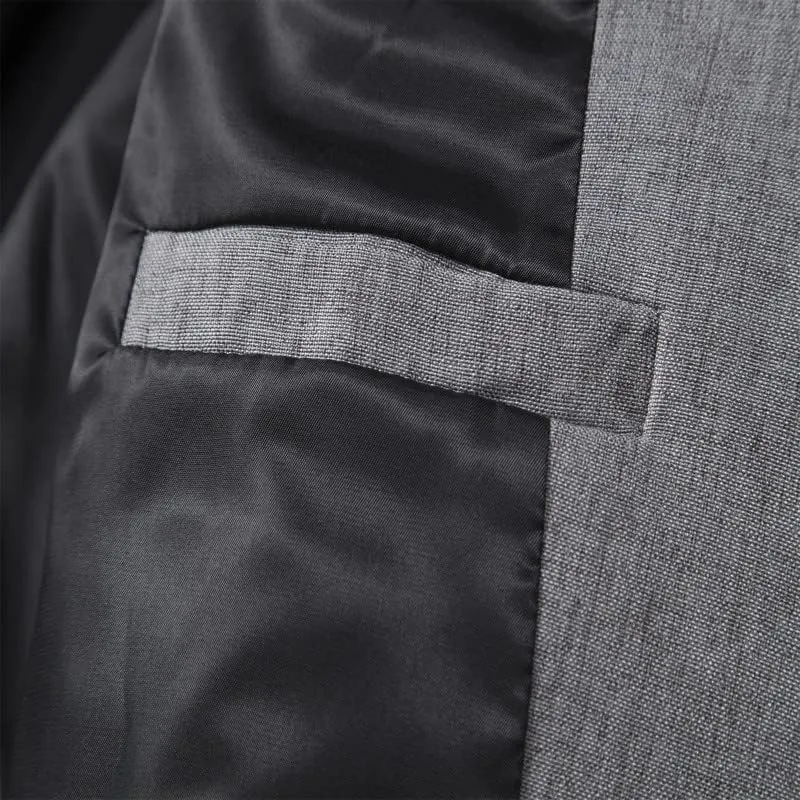 Mens Plaid Blazers Casual Sport Coat 1 Button Suit Jacket Slim Fit Notched Lapel Lightweight Jackets for Daily