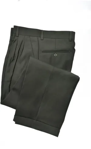 Men's Premium Regular Fit Pleated Dress Pants - Many Colors