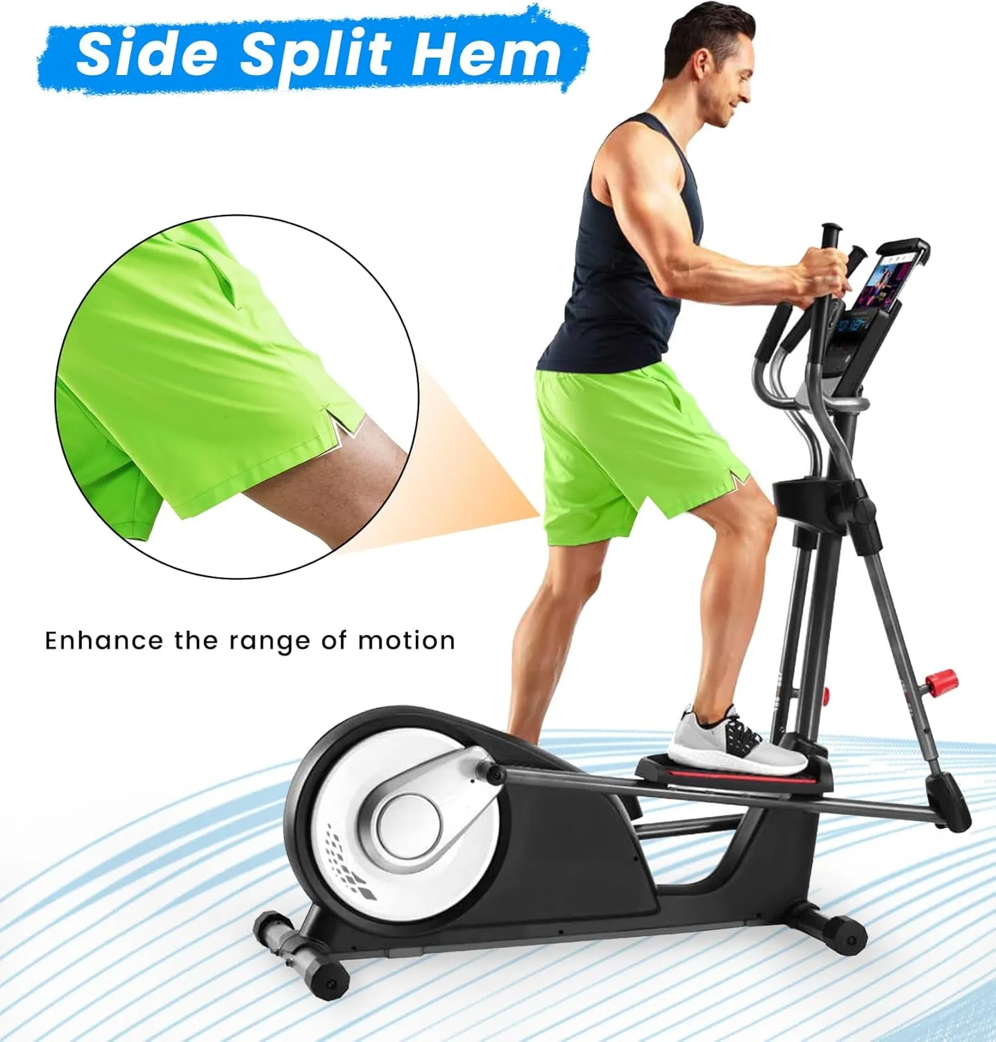 Men’s Running Athletic Shorts with Zipper Pockets 5 in Inseam Linerless Dry Fit Workout Gym Shorts
