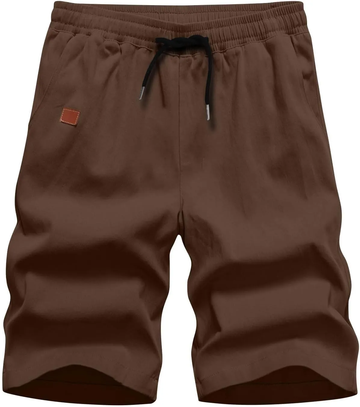 Mens Shorts Casual Drawstring Lounge Shorts Elastic Waist Big and Tall Summer Shorts Plus Size Athletic Running Shorts