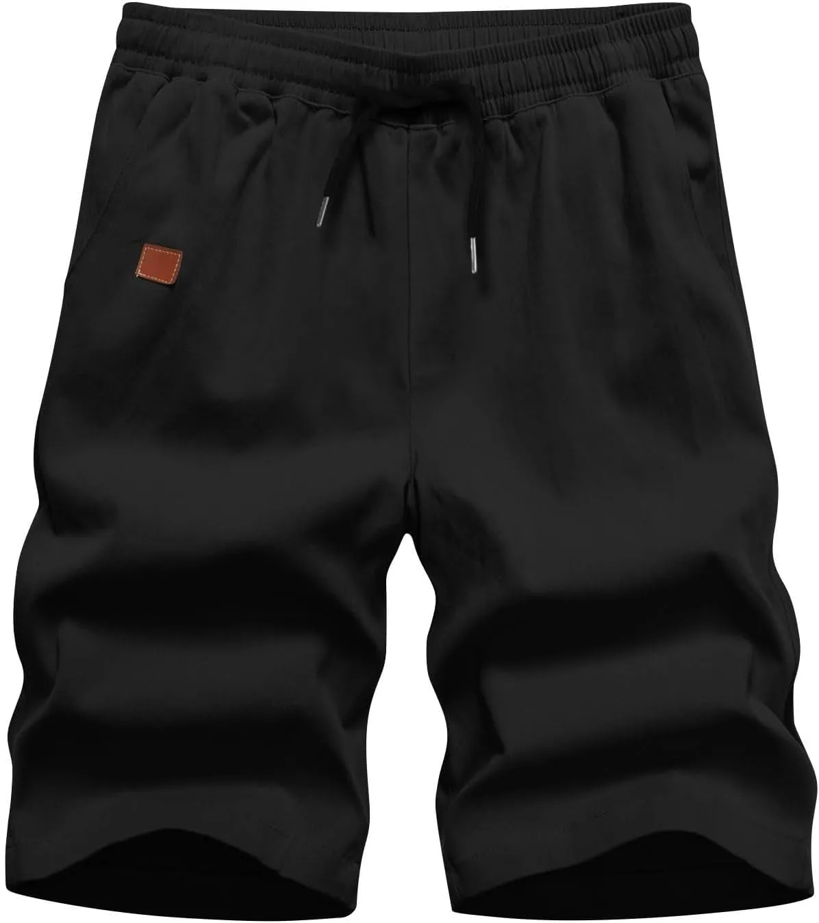 Mens Shorts Casual Drawstring Lounge Shorts Elastic Waist Big and Tall Summer Shorts Plus Size Athletic Running Shorts