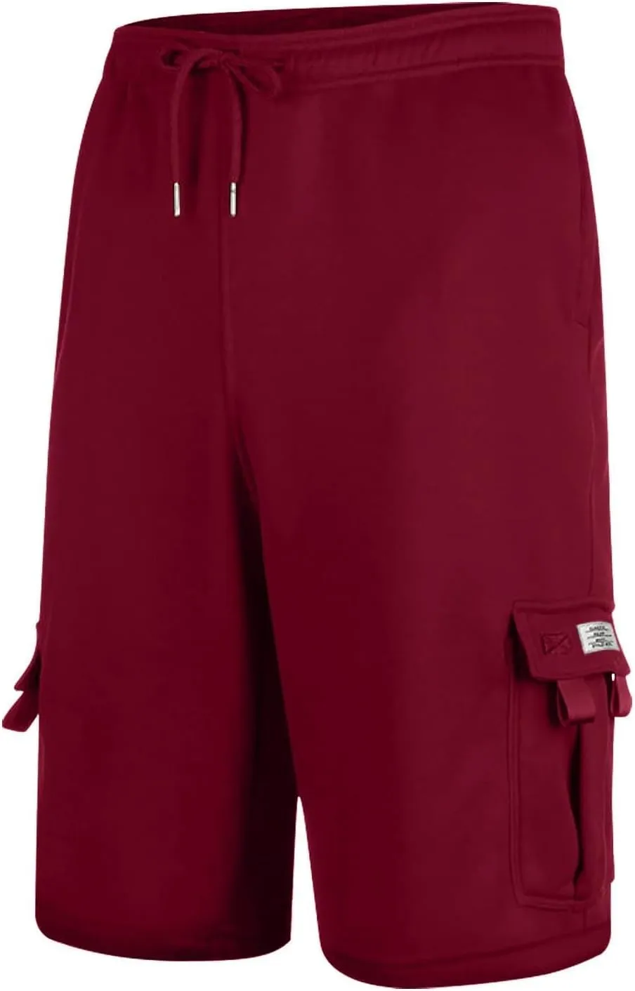 Men's Shorts Casual Relaxed Fit Elastic Waist Drawstring Workout Summer Solid Lightweight Basic Men's Shorts