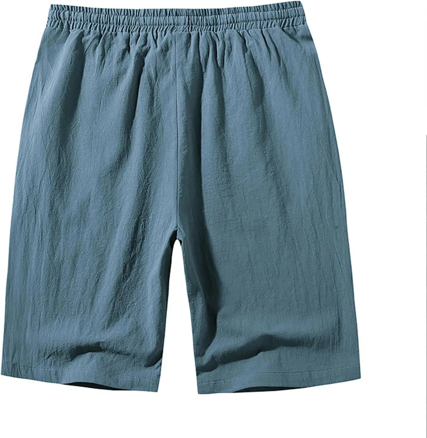 Mens Shorts Casual Summer Elastic Waist Drawstring Lounge Shorts Relaxed Fit Comfy Beach Vacation Shorts with Pockets