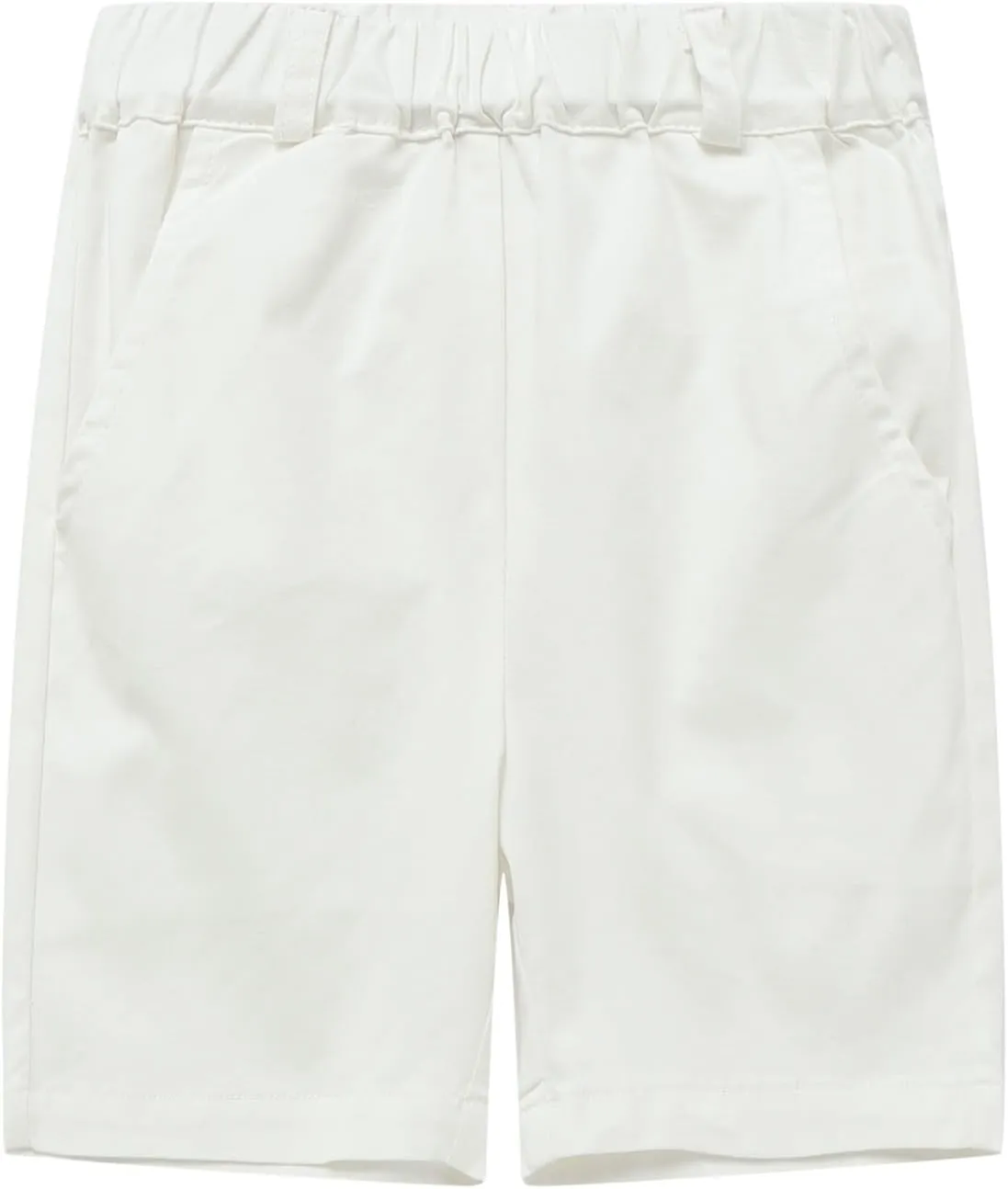Mud Kingdom Fashion Boy Chino Shorts Elastic Waist Flat Front Summer School Uniform