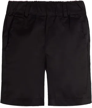 Mud Kingdom Fashion Boy Chino Shorts Elastic Waist Flat Front Summer School Uniform