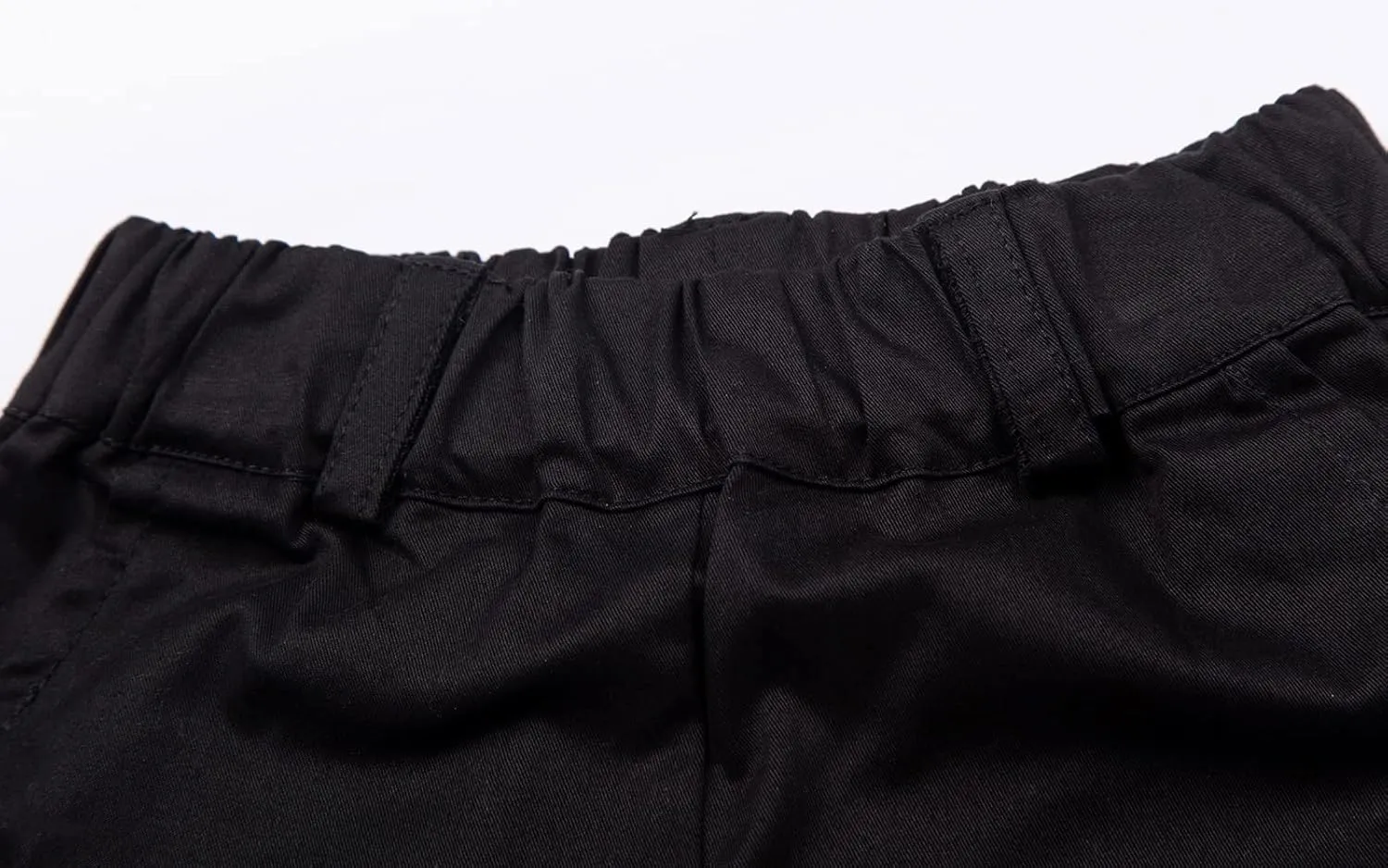 Mud Kingdom Fashion Boy Chino Shorts Elastic Waist Flat Front Summer School Uniform