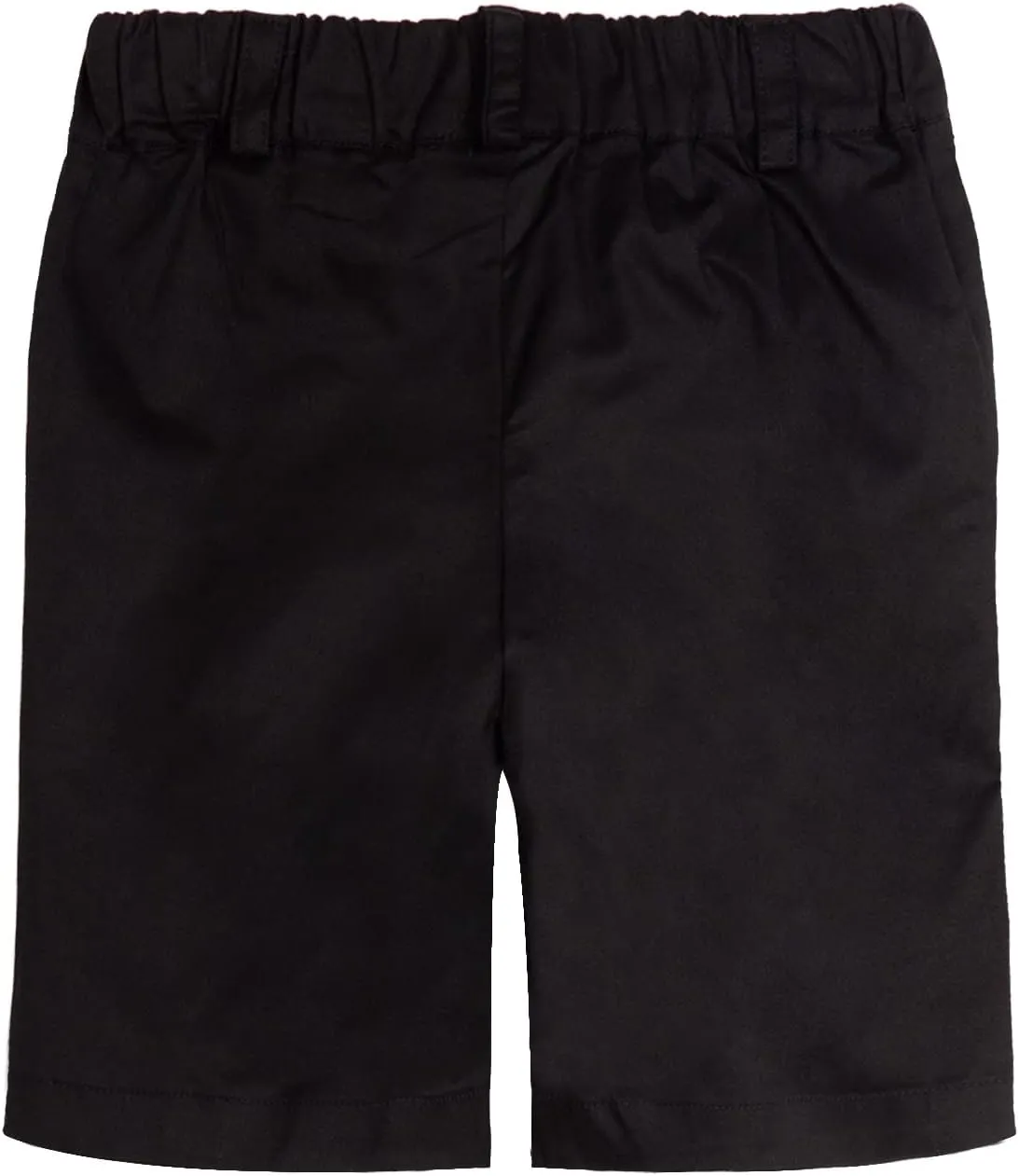 Mud Kingdom Fashion Boy Chino Shorts Elastic Waist Flat Front Summer School Uniform