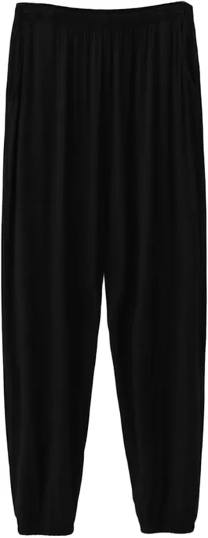 Muscularfit Pajama Pants for Men Soft Comfy Elastic Waistband Lounge Pants With Pockets Soft Loose Sleepwear Comfy Bottoms
