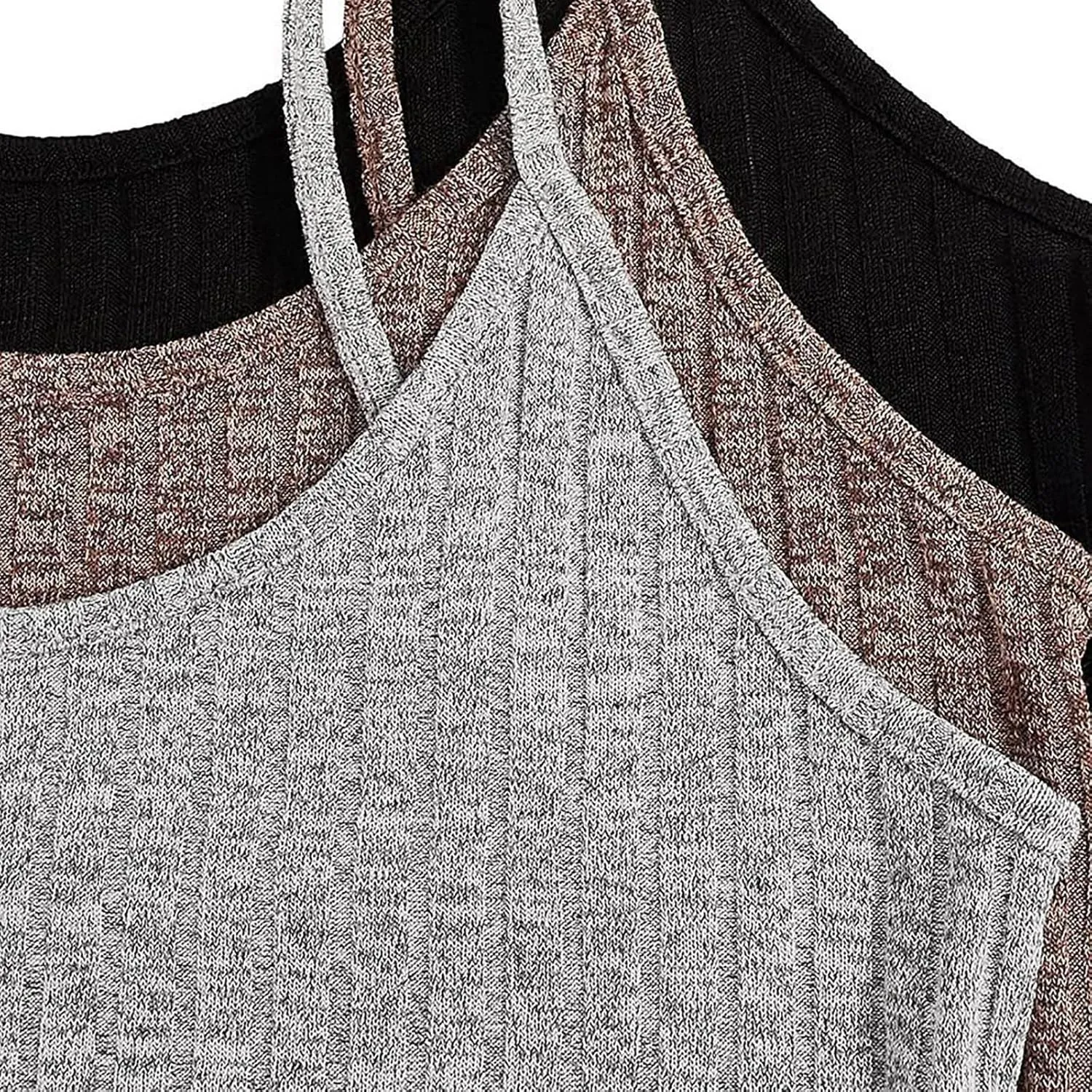 Mzkdieey Women Ribbed Knit Pajama Sets Cami Crop Top and Shorts Sleepwear 2 Piece Lounge Sets Cute PJ Set Loungewear