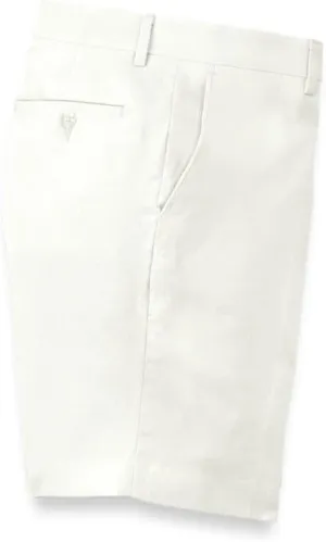 Paul Fredrick Men's Linen/Cotton Flat Front Shorts