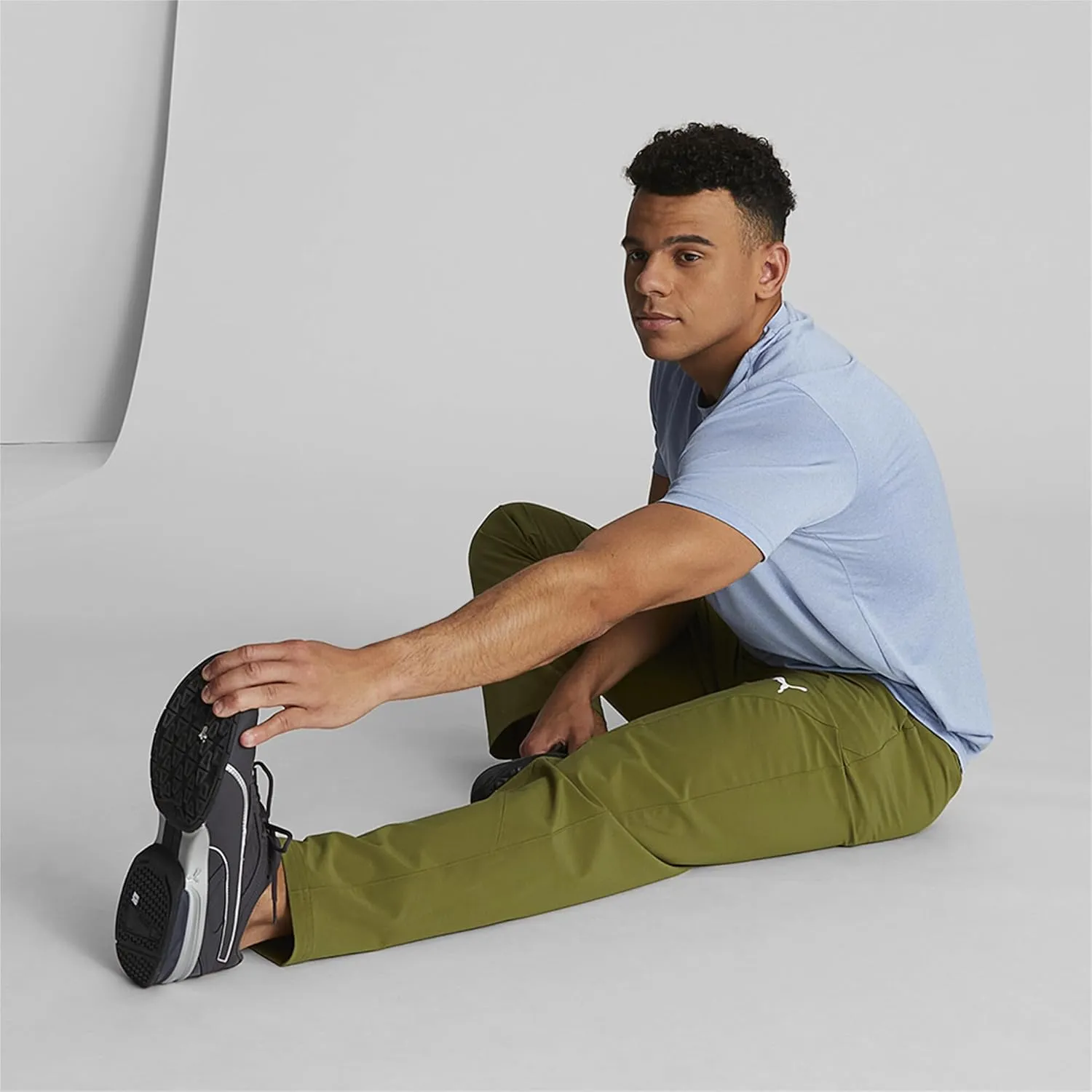 PUMA Men's Performance Lightweight Woven Tapered Pants