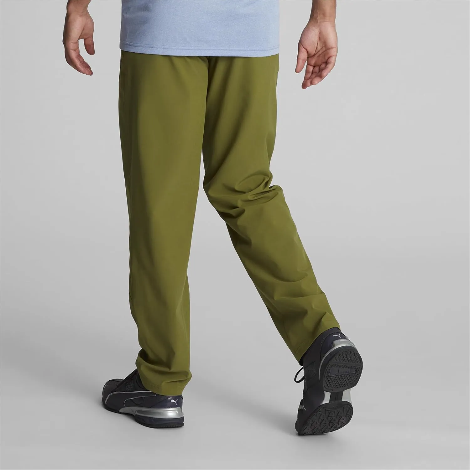 PUMA Men's Performance Lightweight Woven Tapered Pants