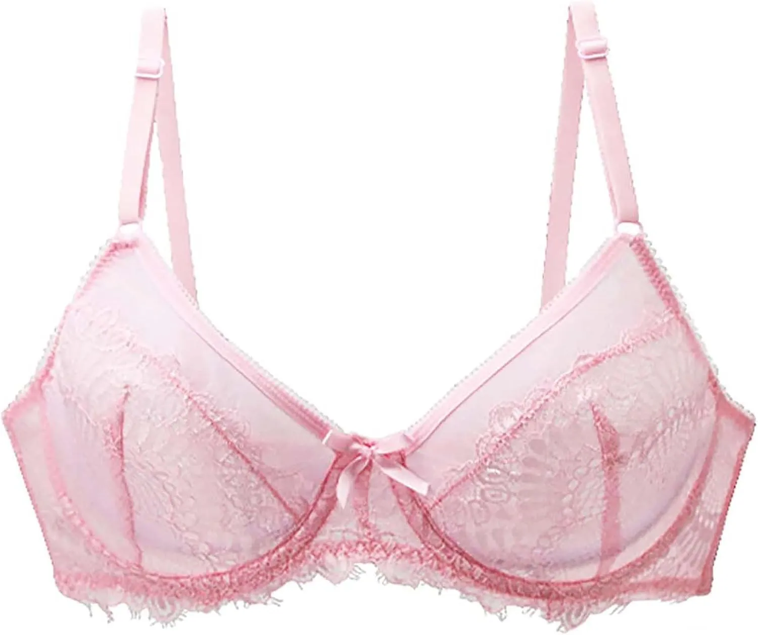 Sexy Bra and Panty Sets Floral Lace 2 Piece Underwire Lingerie Set Push Up Bralette Mesh Babydoll Underwear Sleepwear