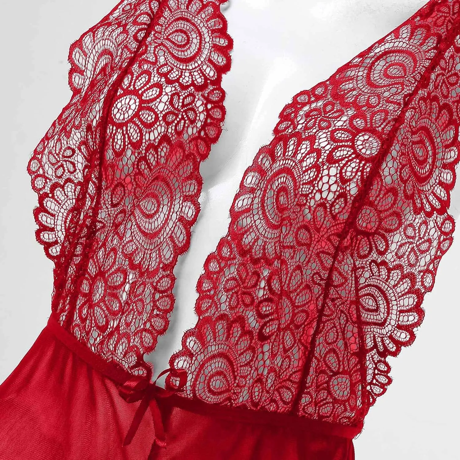 Sexy Lingerie for Women Naughty Outfits Exotic Nightwear Nightgowns Chemise Halter V Harness Teddy Lingerie Nightie