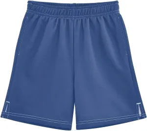 Solid Color Boys Athletic Shorts Lightweight Kids Active Basketball Shorts with Pockets