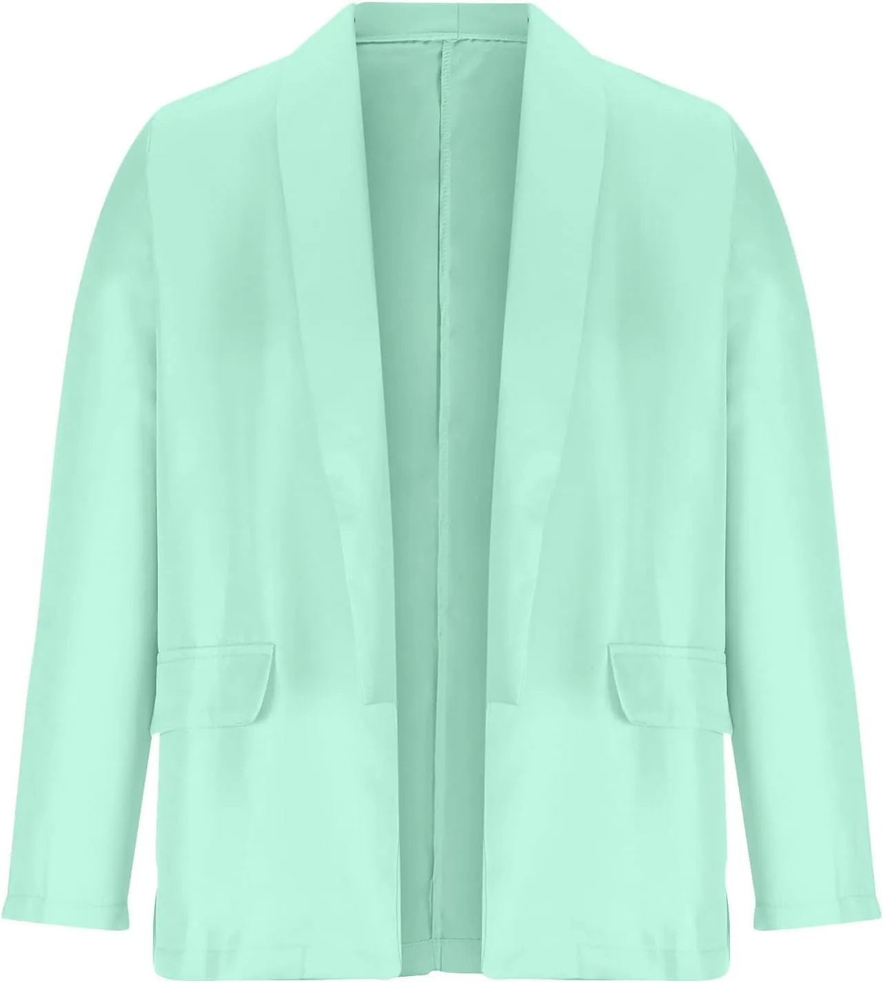 Summer Blazers for Women Lightweight Work Office Jacket Blazer Loose Lightweigth Summer Open Front Suit Jackets Outfit