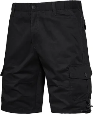 Summer Cargo Shorts For Men Outdoor Tactical Hiking Utility Twill Walking Shorts Work Fishing Short Pants With Pocket
