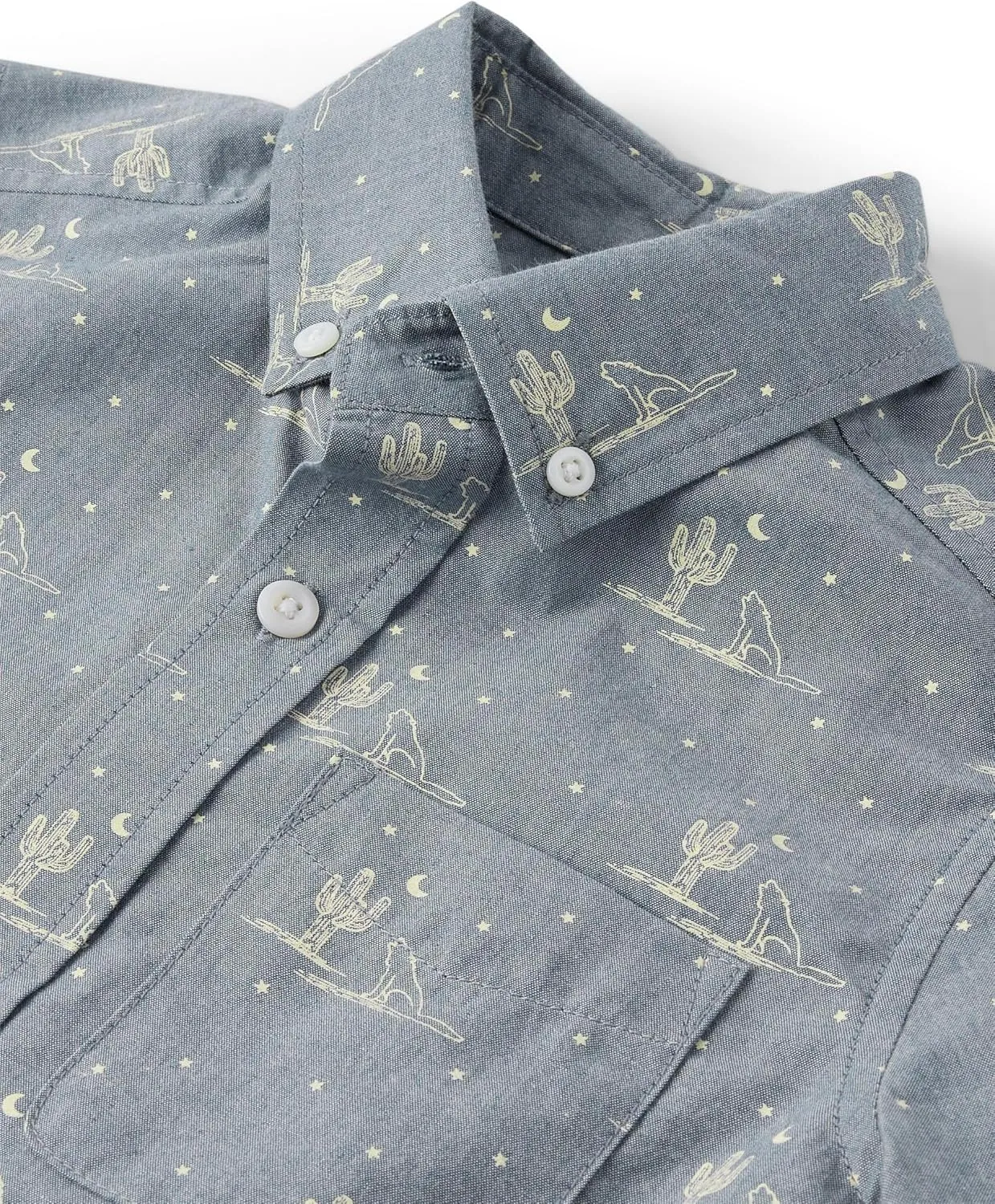 The Children's Place Boys' Short Sleeve Poplin Button Down Shirt