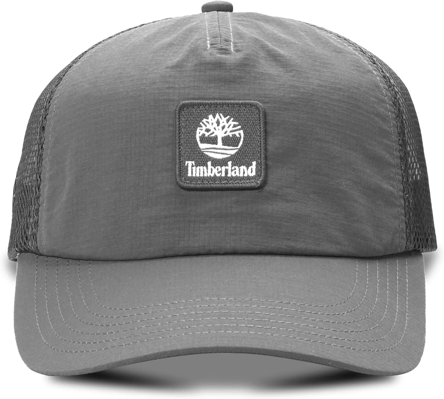 Timberland Trucker Hat, Soft Structured Baseball Cap, Adjustable Mesh Back, Curved Brim, Breathable & Lightweight – One Size