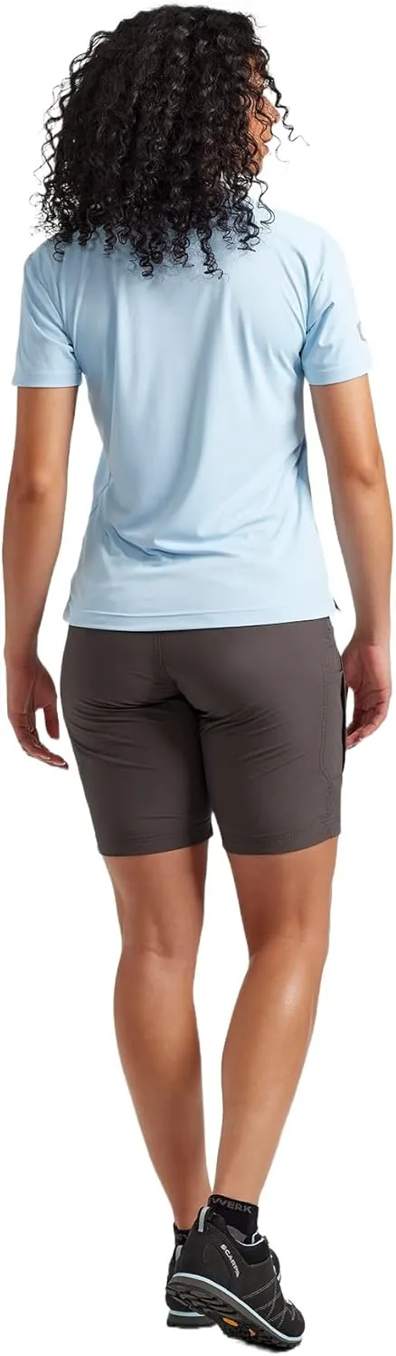 TRUEWERK Womens Workwear Shorts - T1 WerkShorts - Relaxed Fit, Lightweight, Moisture Wicking, Shorts with 4-Way Stretch