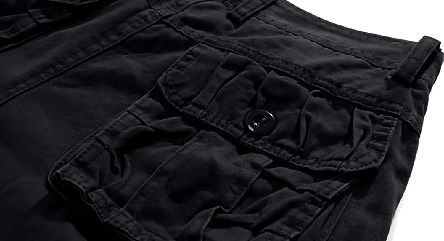 utcoco Men's Cargo Short Relaxed Fit Multi-Pocket Cotton Cargo Shorts for Men