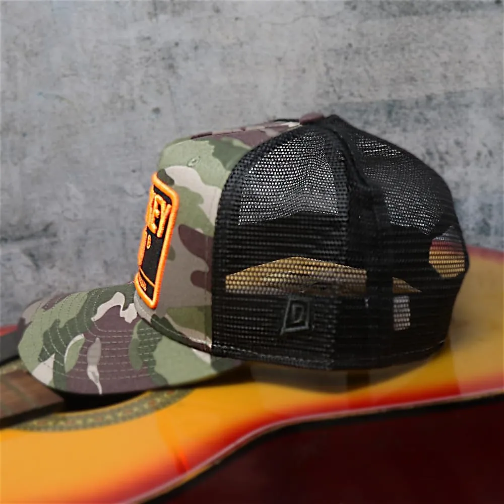 Whiskey Jam WJ Tractor Adjustable Snapback Trucker Hats
