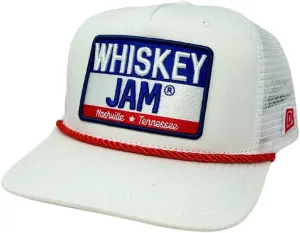 Whiskey Jam WJ Tractor Adjustable Snapback Trucker Hats