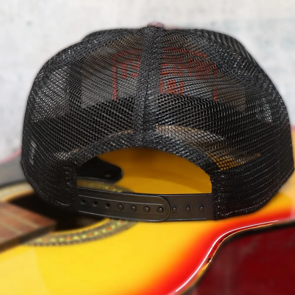 Whiskey Jam WJ Tractor Adjustable Snapback Trucker Hats