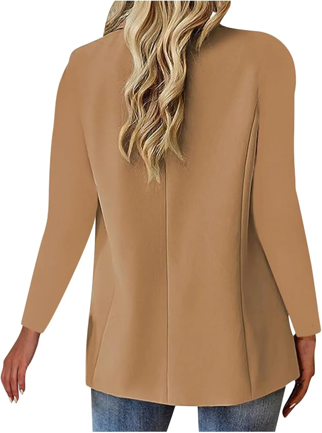 Women Blazer Casual Loose Lightweigth Open Front Summer Jackets Long Sleeve Work Office Jacket Blazer Outfits