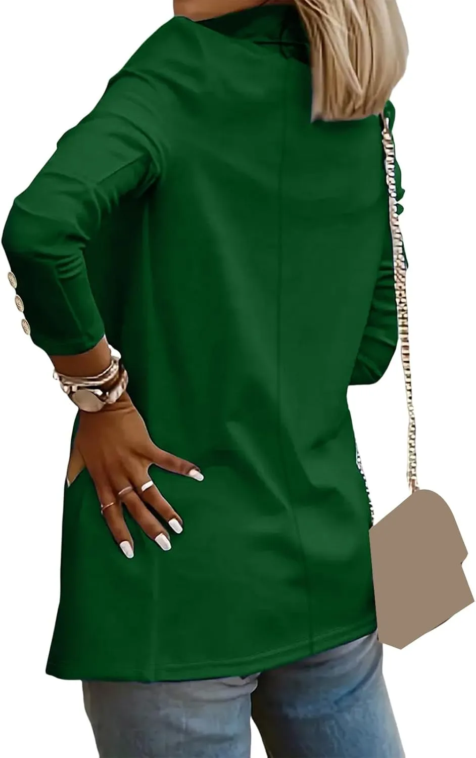 Women Business Casual Blazer Professional Work Suit Jacket Lightweight Work Office Open Front Blazer Jacket Clothes