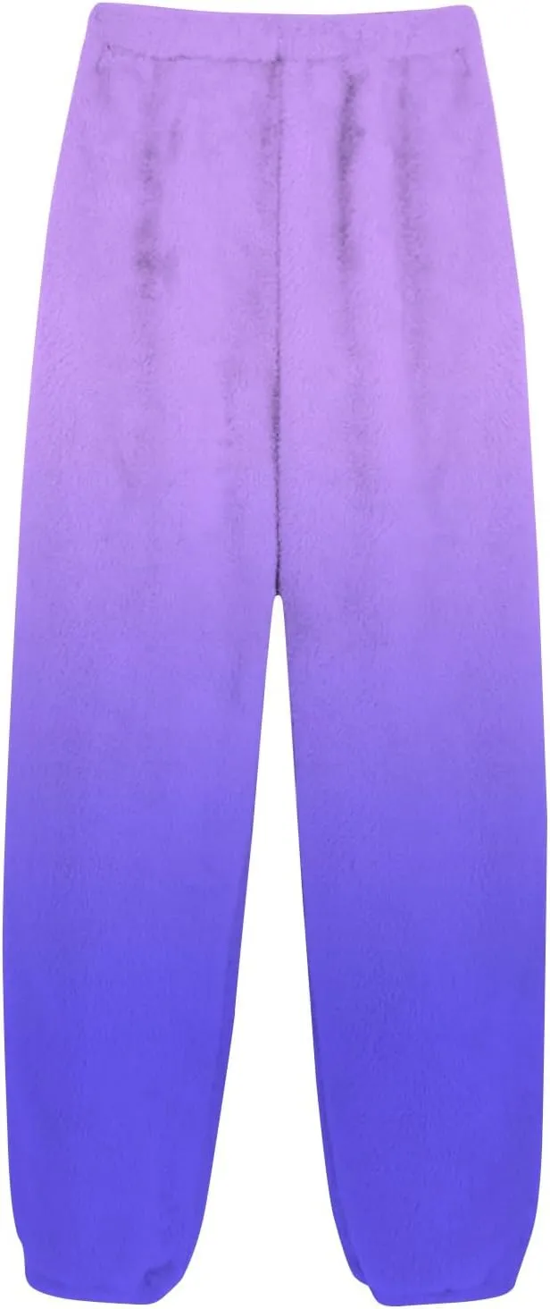 Women Flannel Pajama Pants Relaxed Fit Comfy Casual Sleep Pj Pants Cute Elastic Waist Bottoms
