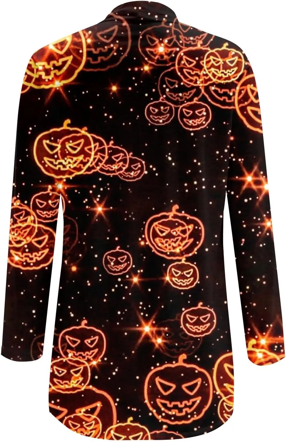 Womens 2023 Fashion Print Cardigan Casual Open Front Printed Cardigans Sweaters Fall Winter Thin Coats Jackets Outerwear