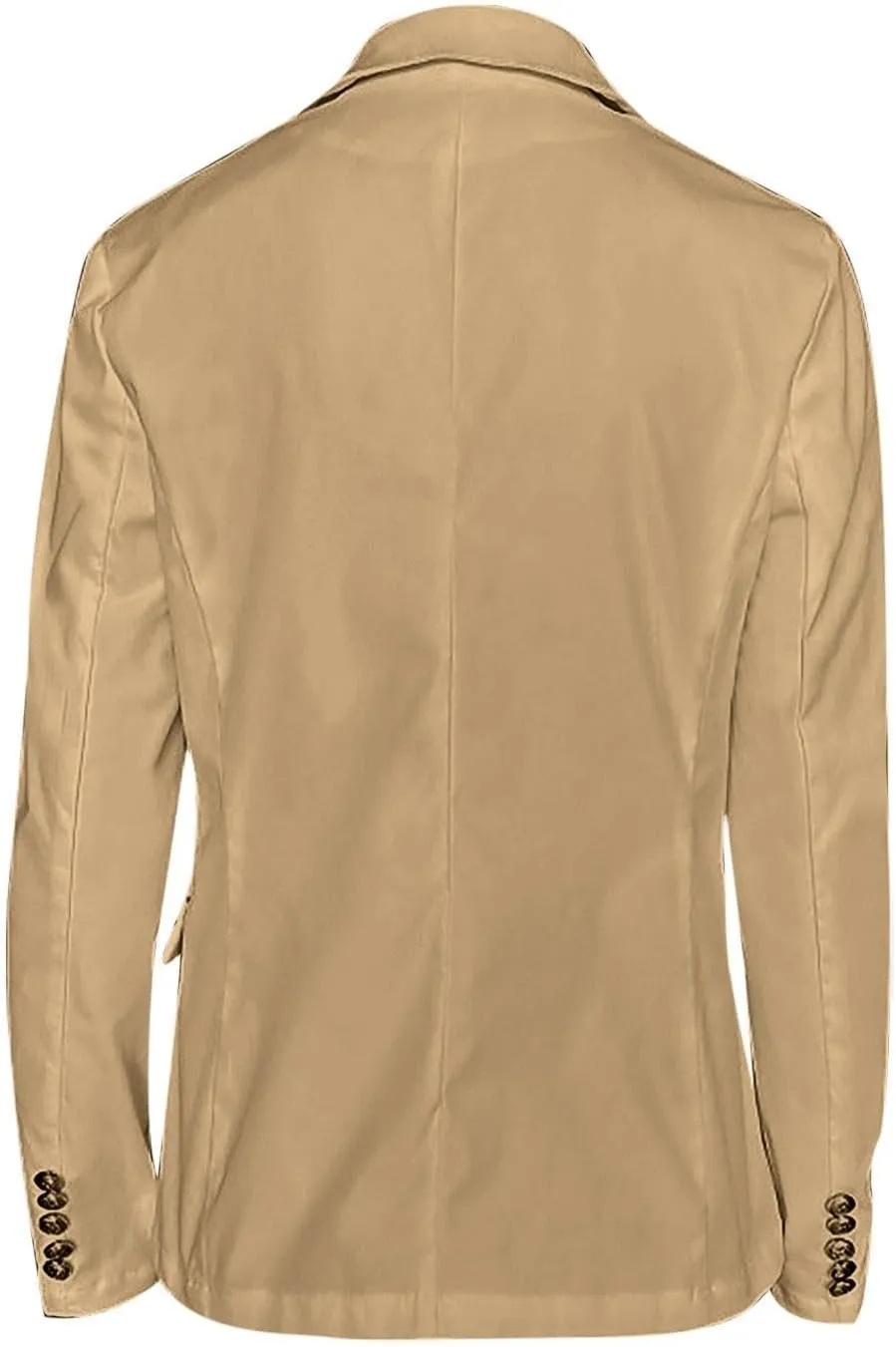 Womens Blazer Fashion Casual 2024 Office Work Button Jackets Long Sleeve Open Front Loose Lightweight Blazers