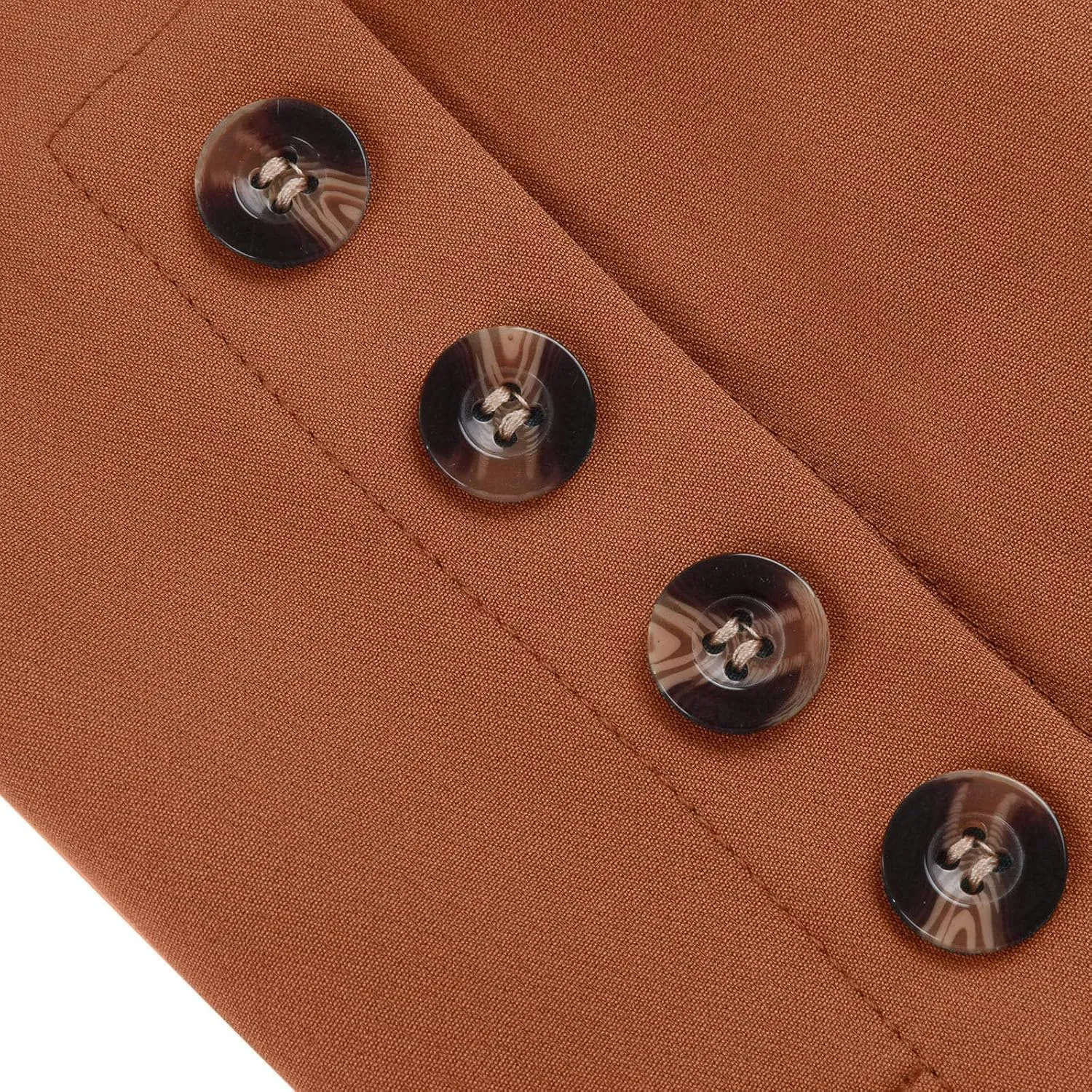 Women's Blazer Open Front Work Office Blazer Button Solid Color Pocket Jacket Blazer Lapel Long Sleeve Cardigans