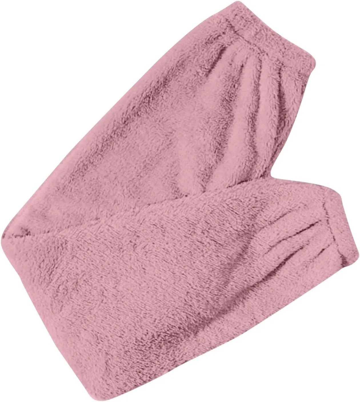 Womens Pj Pants Flannel Cute Fleece Casual Elastic Waist Plush Sleep Pj Pants Bottoms Comfy Pjs