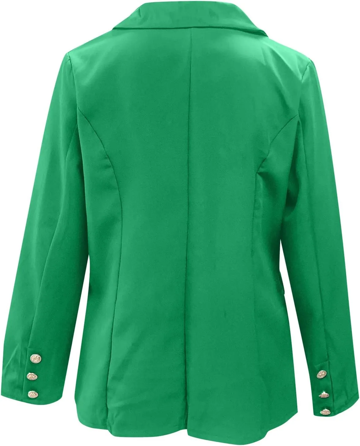 Women's Summer Blazer Button Long Sleeve Pocket Lapel Elegant Trendy Elegant Comfort Fit Fashion Lightweight