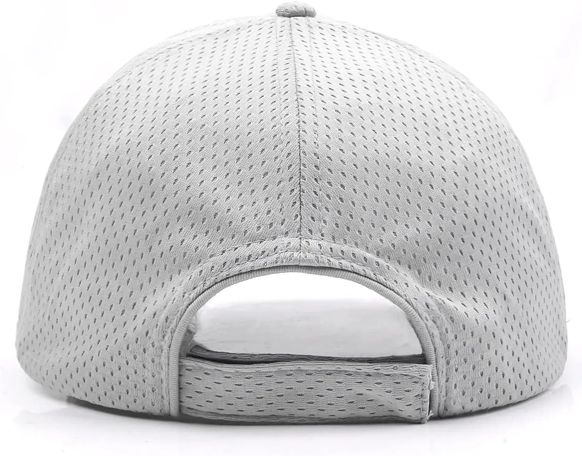 Zylioo XXL Oversize Baseball Mesh Cap,Large Structured Dad Cap,Adjustable Breathable Summer Hat